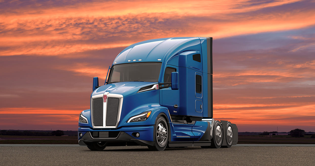 Image of a Kenworth semi truck